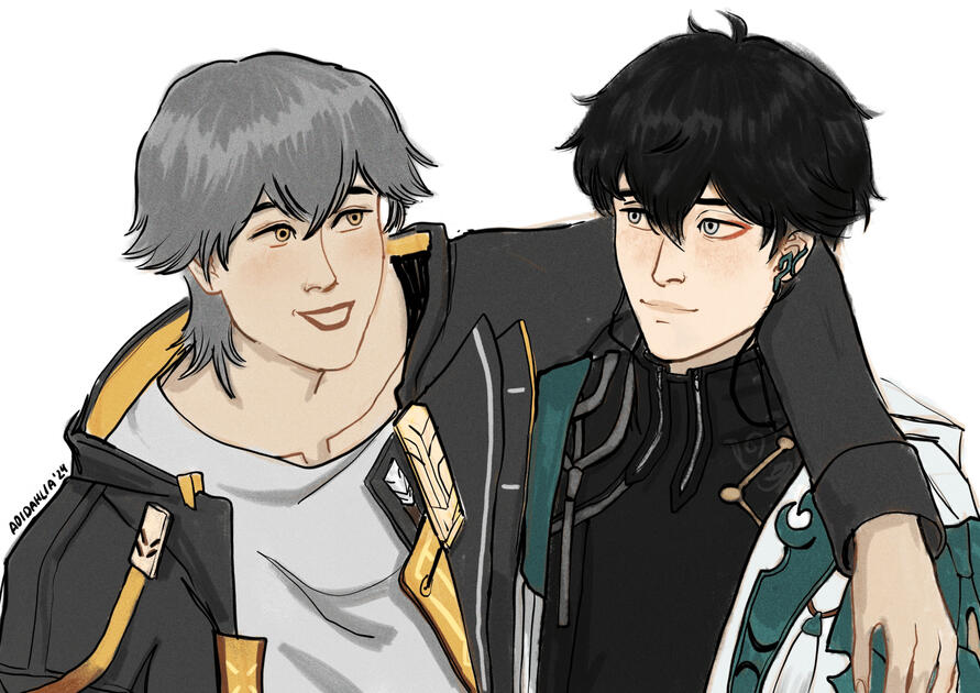 HSR fanart, 2024 HSR fanart, 2024